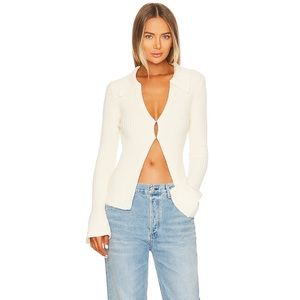 Song of Style Juliet Cardigan in Pale Oat